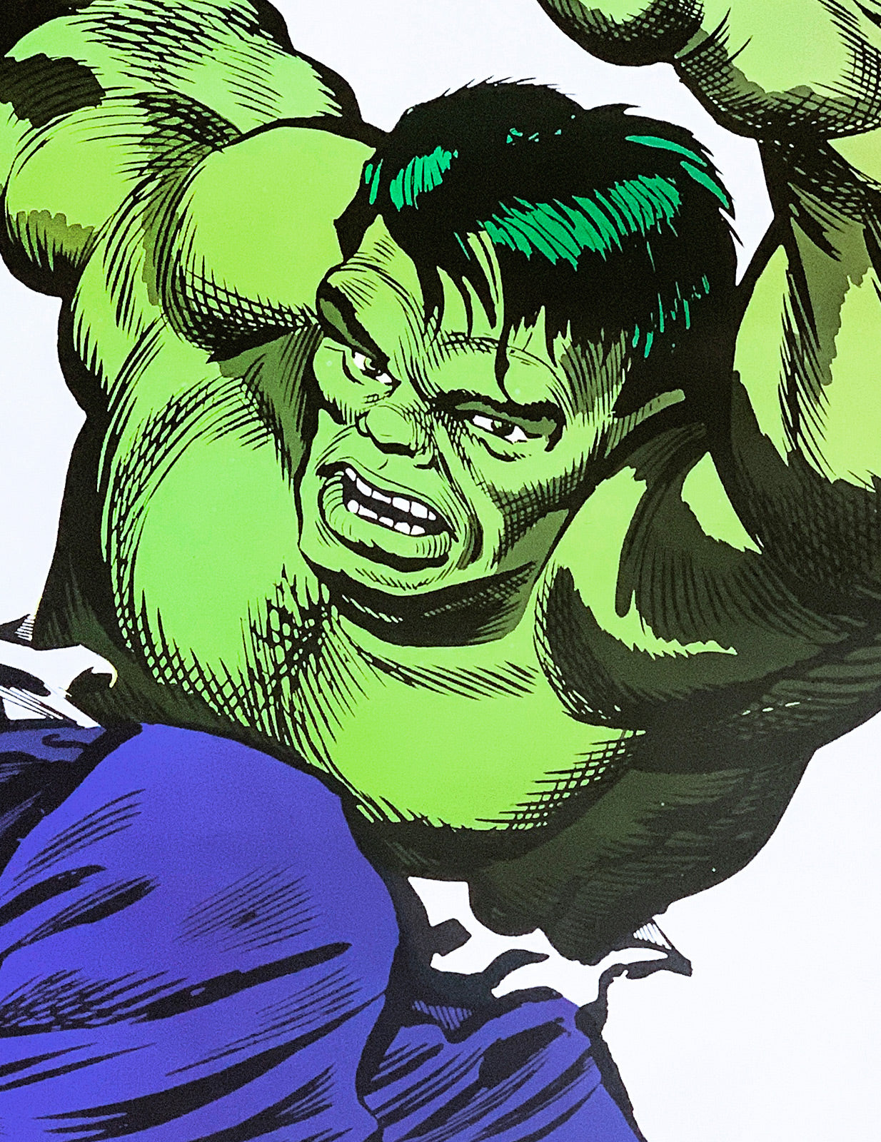 Hulk Marvel Vintage Poster - 1